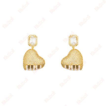 premium dainty single rhinestone earrings